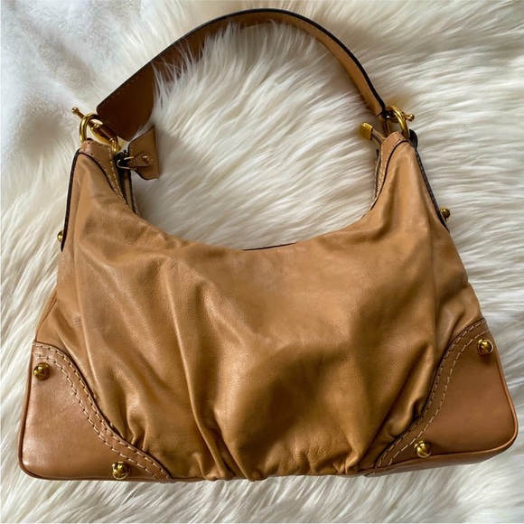 Pristine- VTG Gucci Leather Hobo Bag - Picture 10 of 14